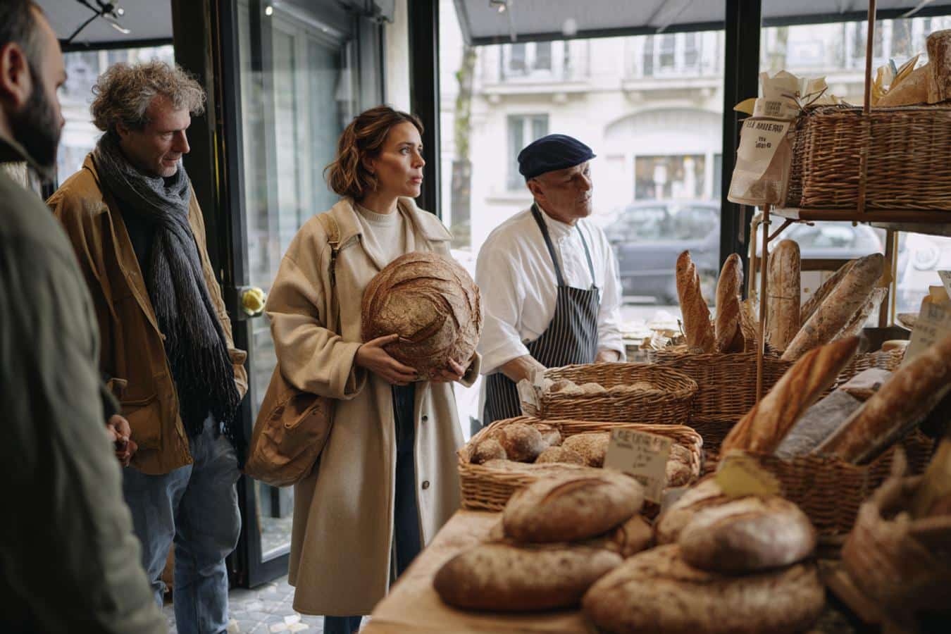 baguettes remplacyes par gros pains au levain