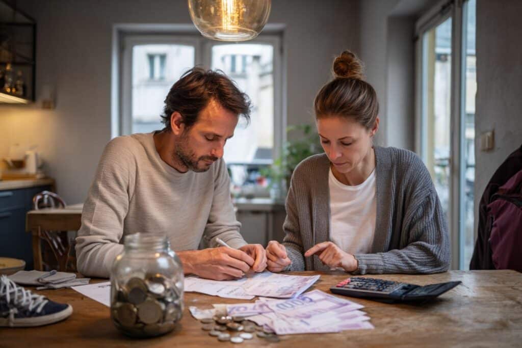 epargne precaution 10000 euros visage penseur