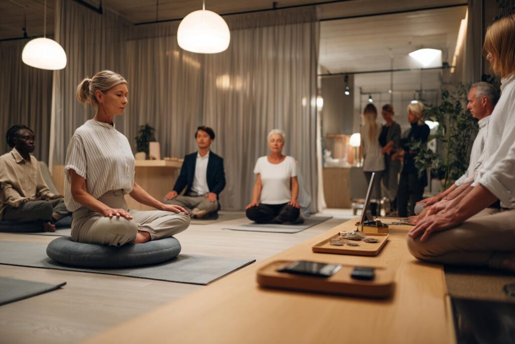 seance meditation chinoise en salle